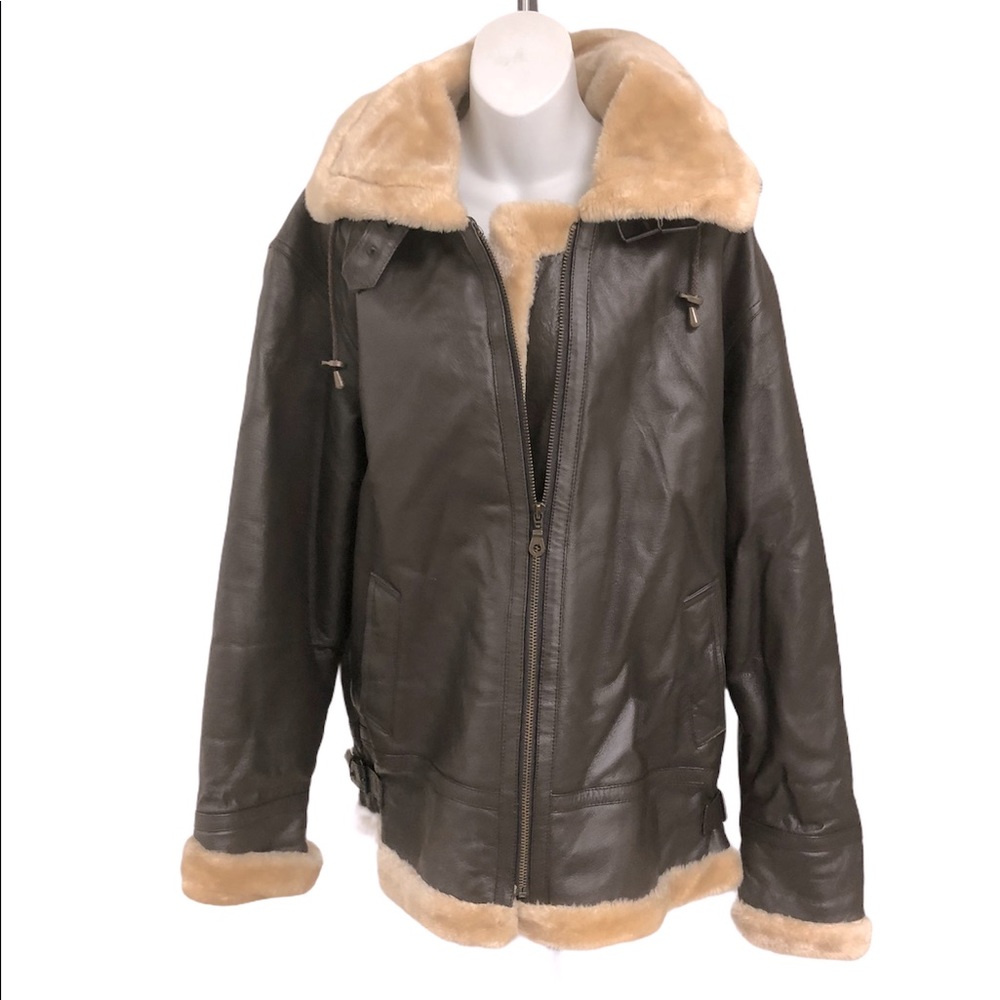 Tanners Avenue Leather Coat